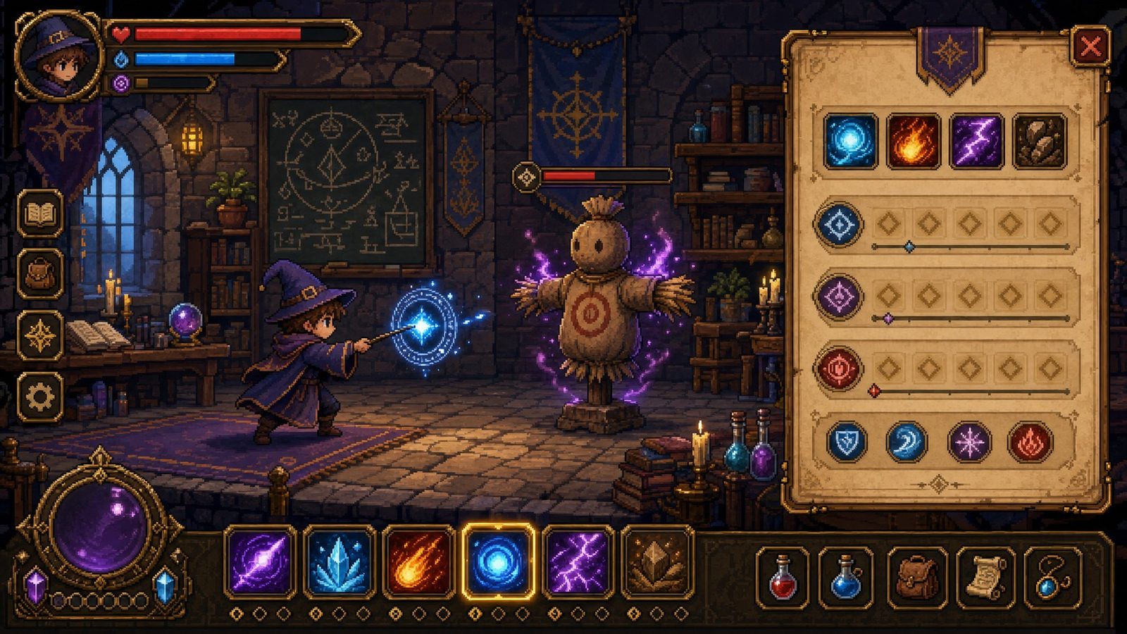 魔法兽娘学院MagicalMonster 操作界面 实机截图 4
